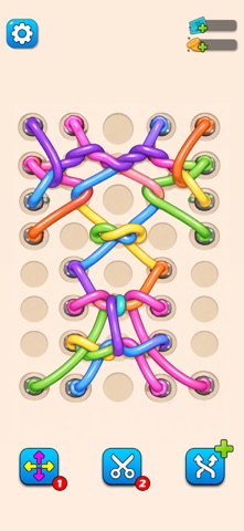 Untangle Twisted Rope Game Screenshot 6 of 7