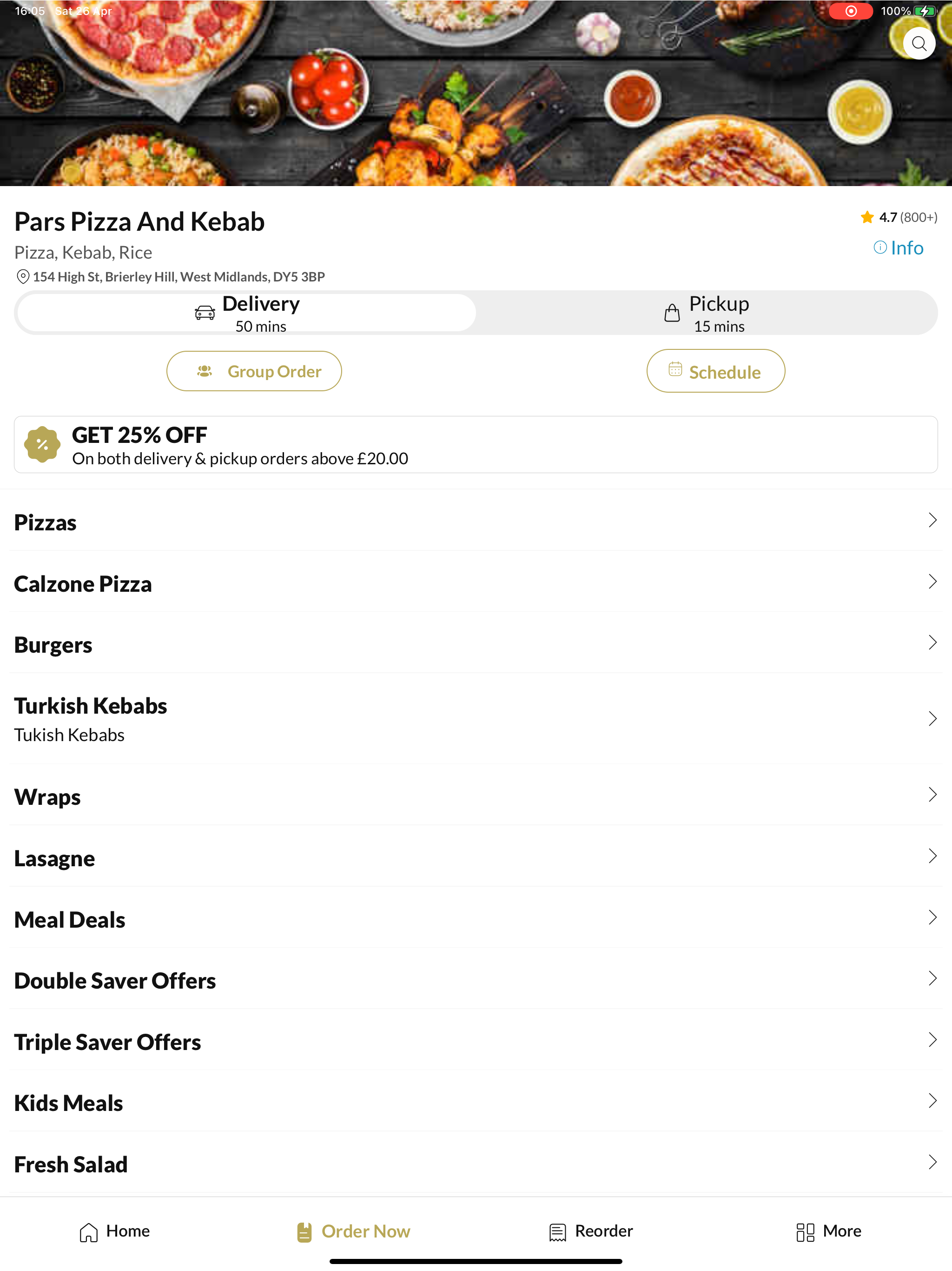 Pars Pizza And Kebab. screenshot 6