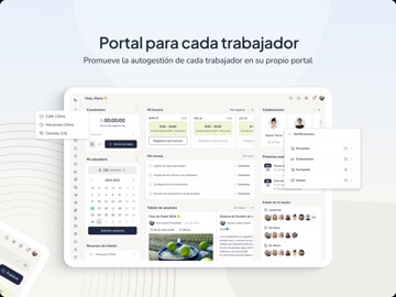 BizneoHR iPad screenshot 2