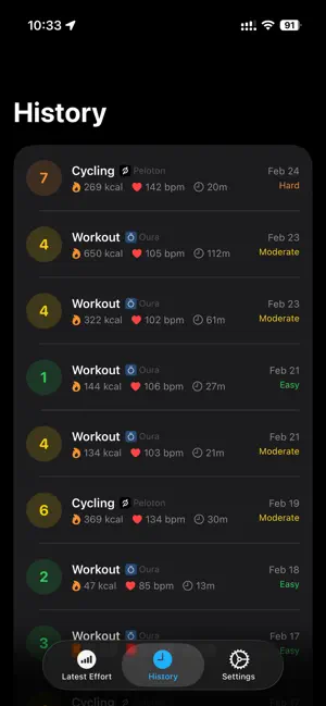 Training Loader screenshot 2