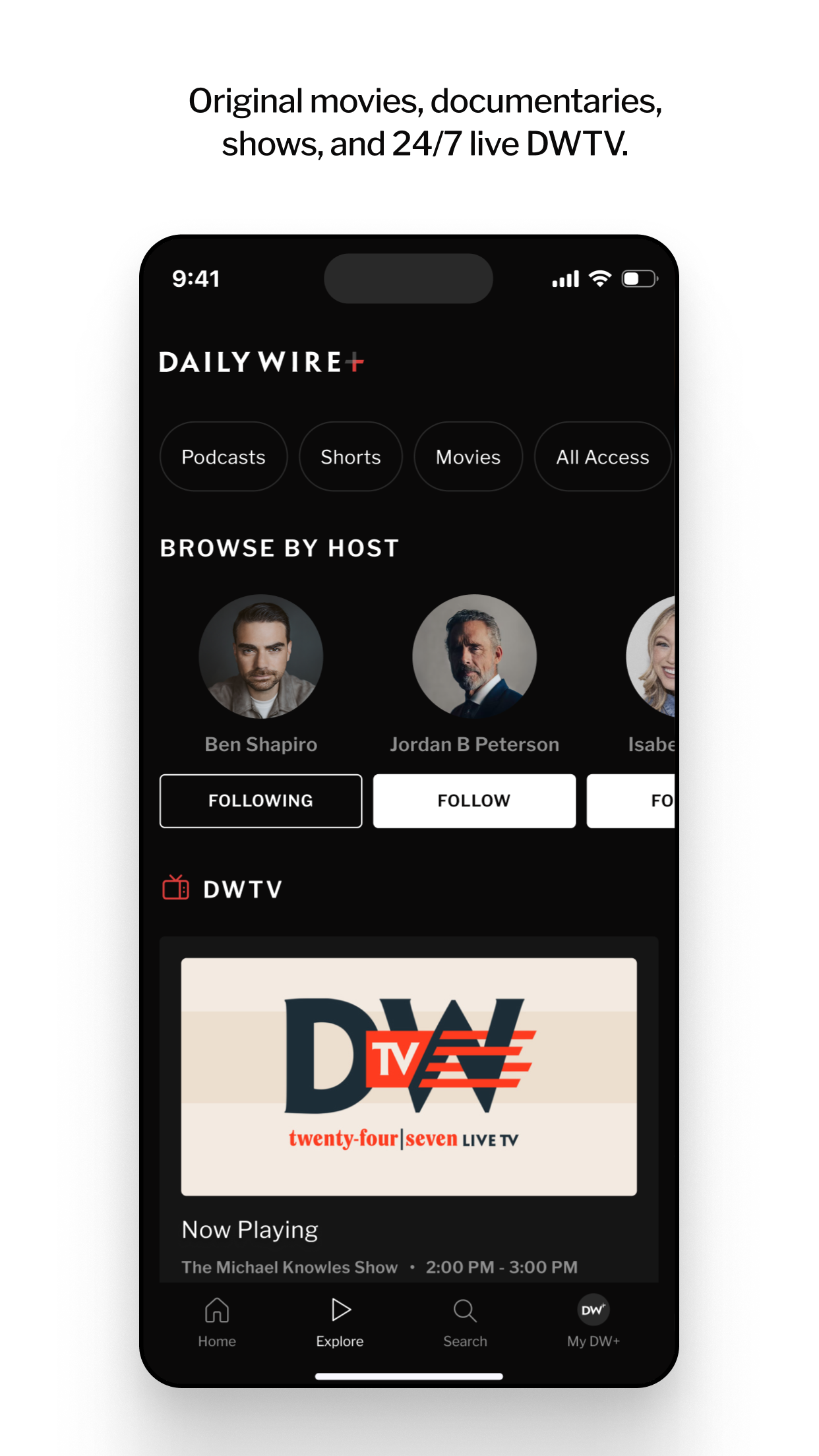 DailyWire+ screenshot 2