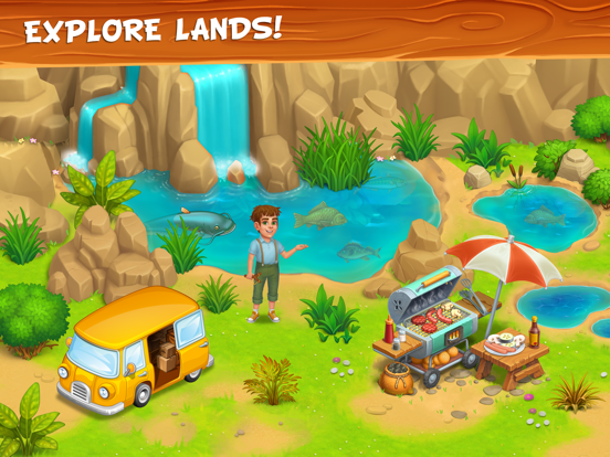 Farm Town: Family Farming Game iPad app afbeelding 5