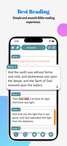1599 Geneva Bible (GNV) iPhone screenshot