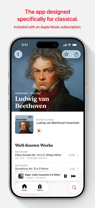 Apple Music Classical: Screenshot 1 von 6