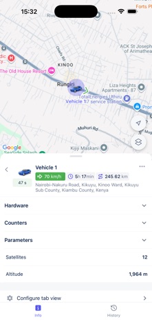 Tracking BCE Telematics screenshot