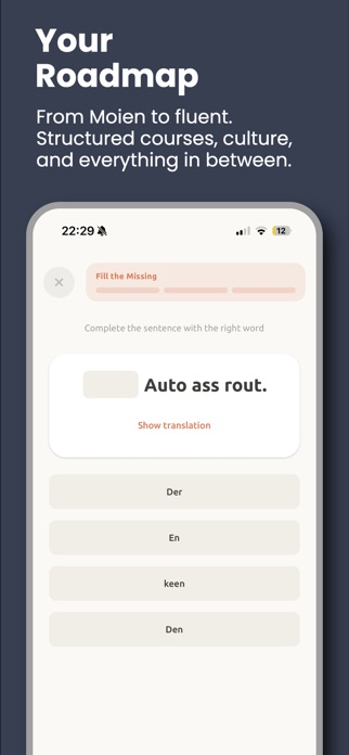 Tewdy Vox: Learn Luxembourgish Screenshot 4 of 6