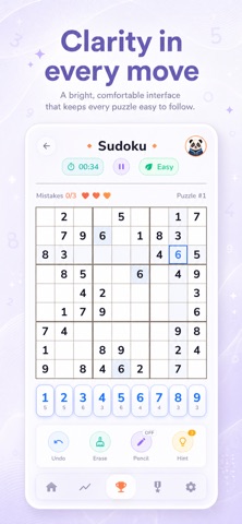 Sudoku: Daily Logic Puzzles Screenshot 1 of 7
