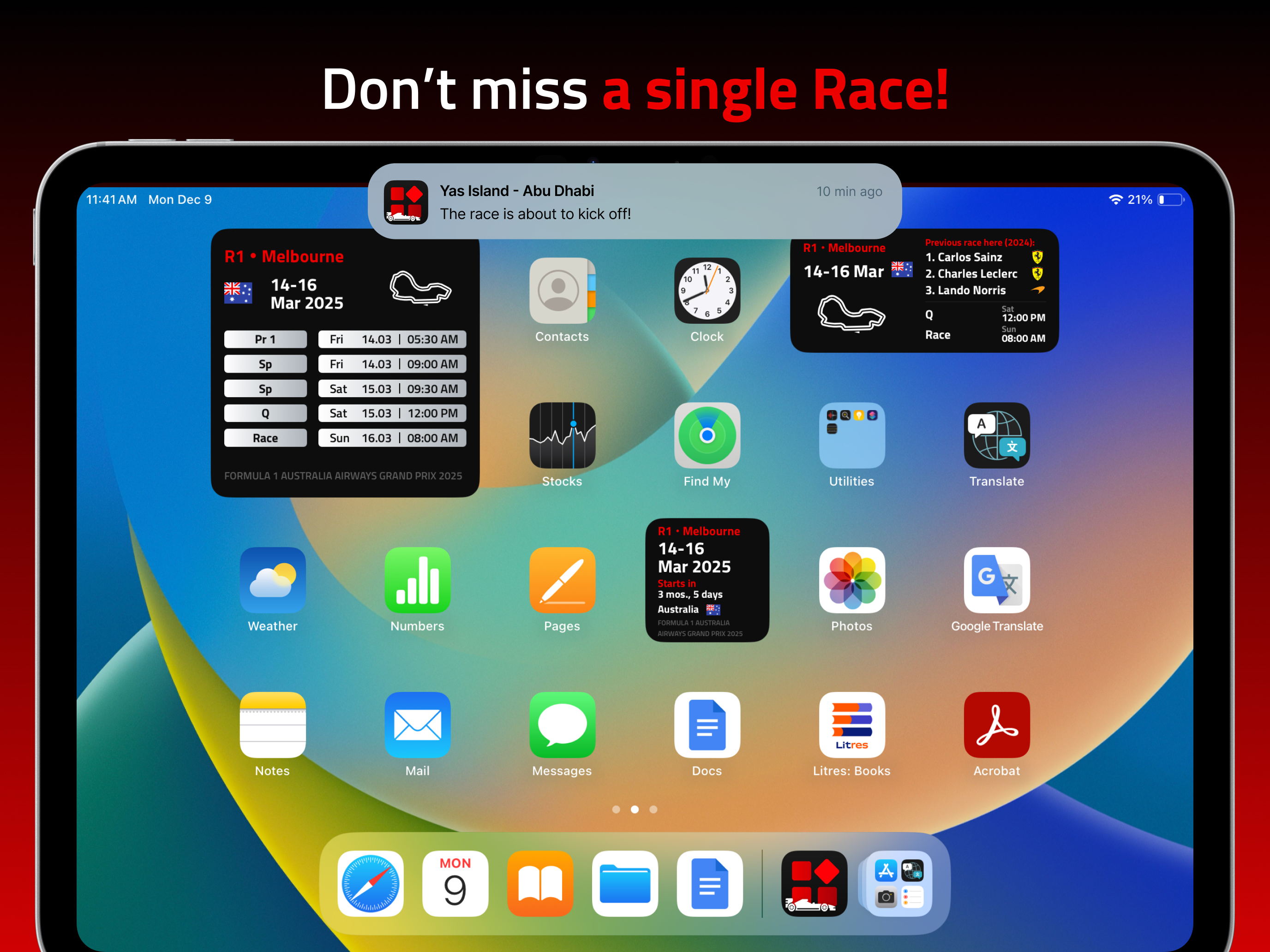 Formula Widgets: RacingStatz screenshot 5