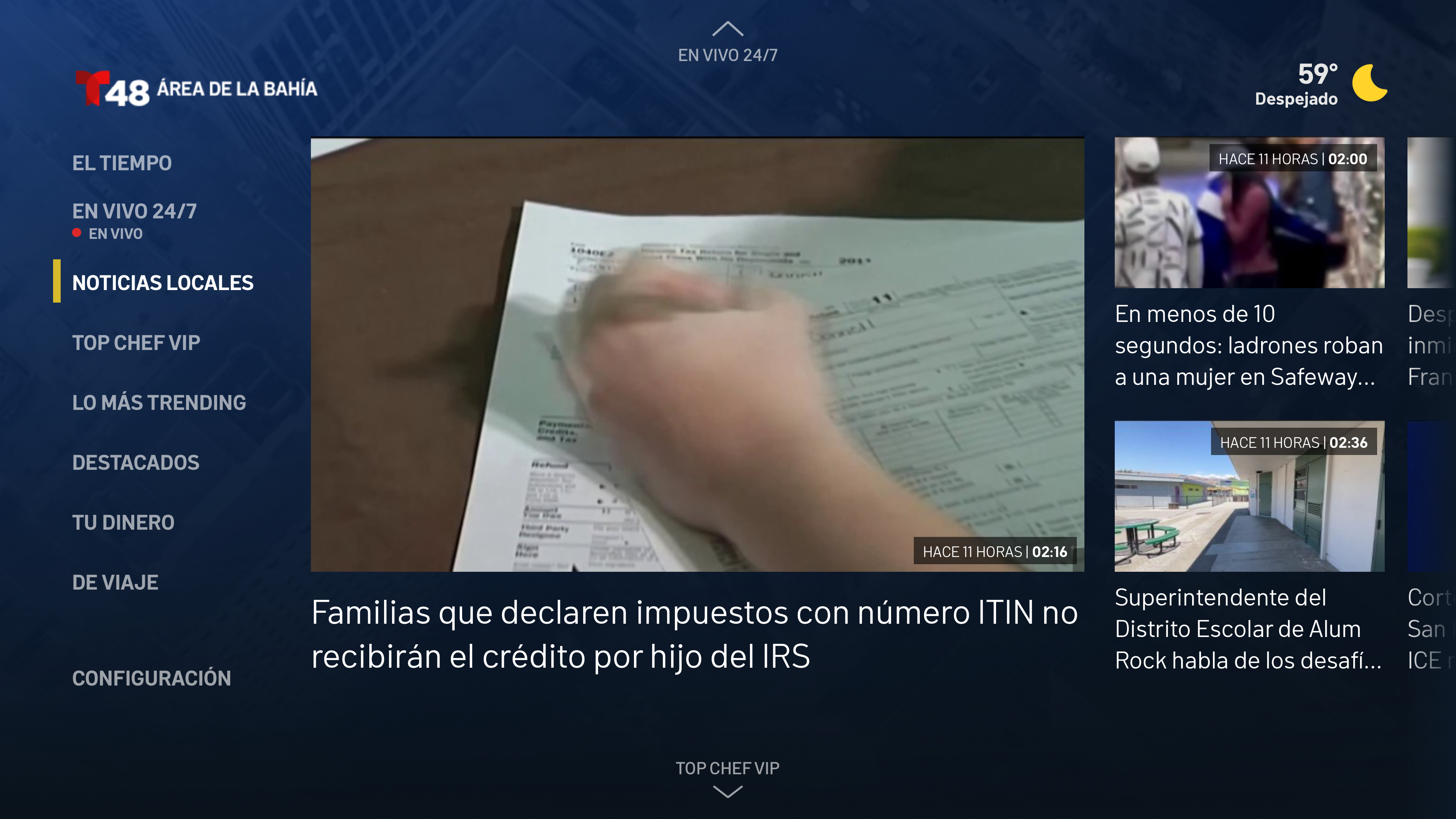 Telemundo 48: Área de la Bahía screenshot 20