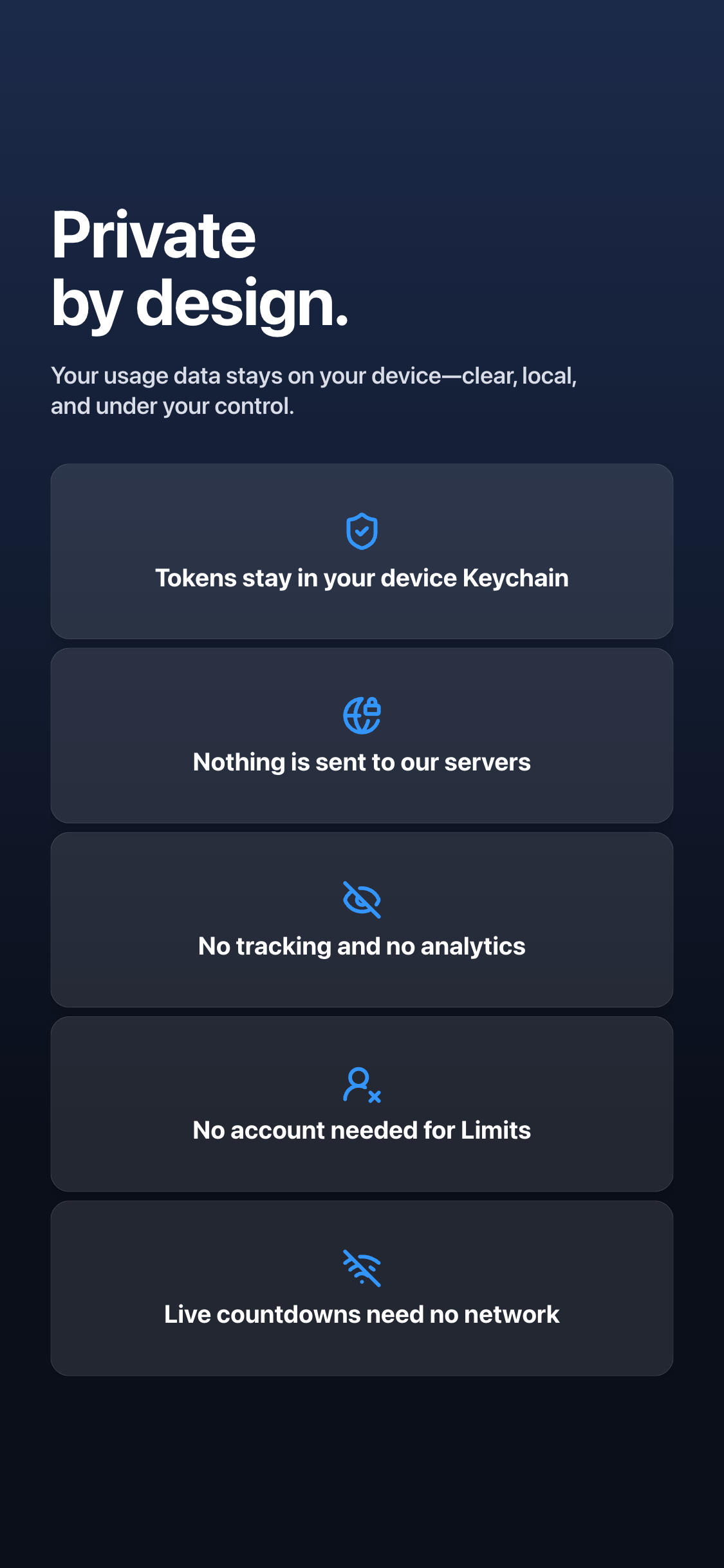 Limits: AI Usage Tracker screenshot 7