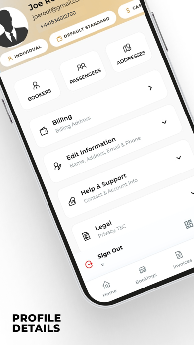 PCM Chauffeurs Screenshot 4 - AppWisp.com PCM Chauffeurs Screenshot 4 - AppWisp.com
