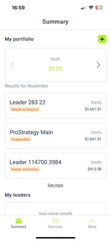 SocialTrading.AI screenshot