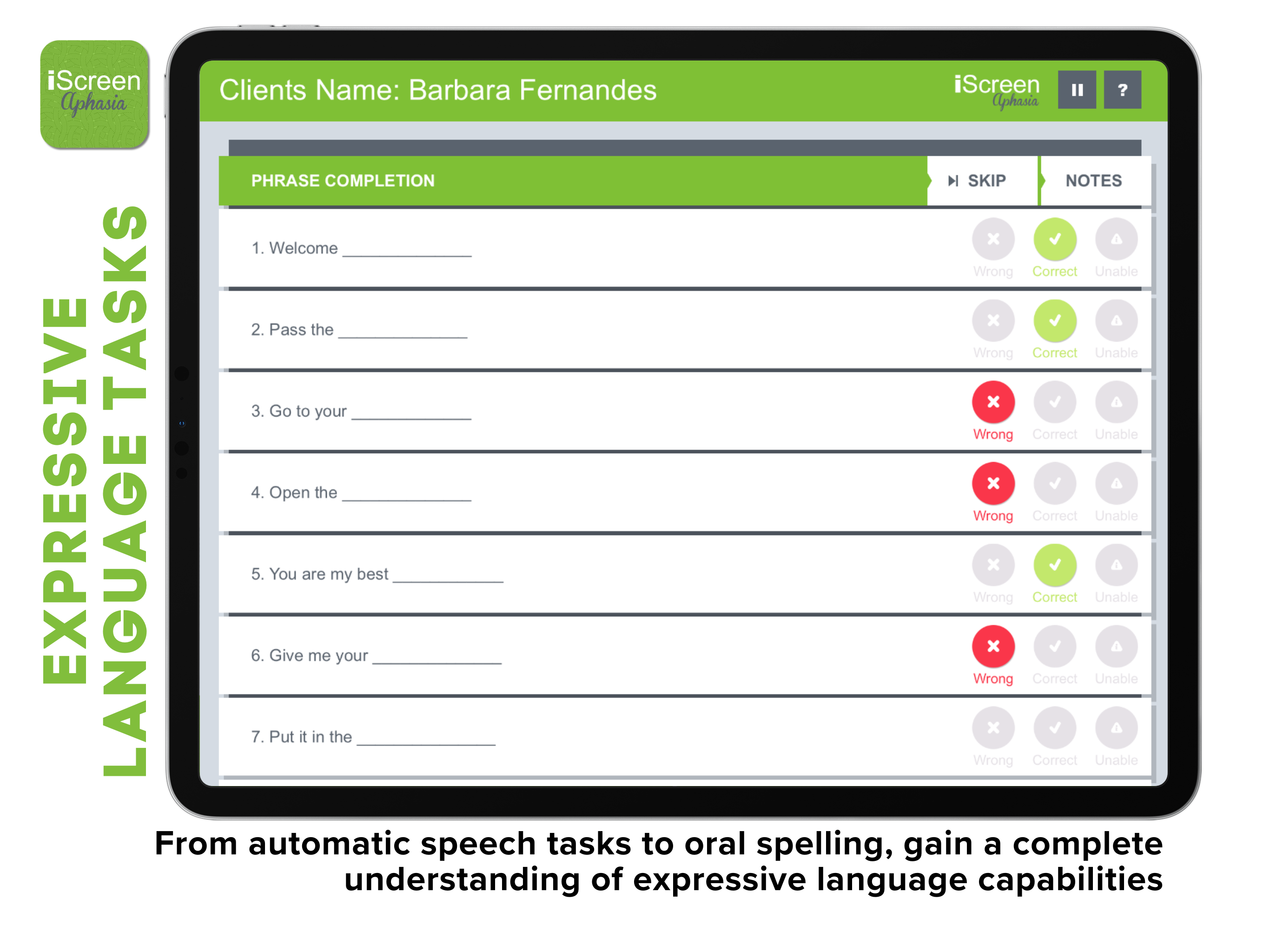 iScreen Aphasia screenshot 4