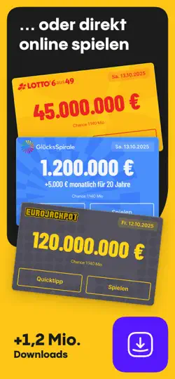 Screenshot von Lotto Scanner & Eurojackpot auf dem iPhone 2