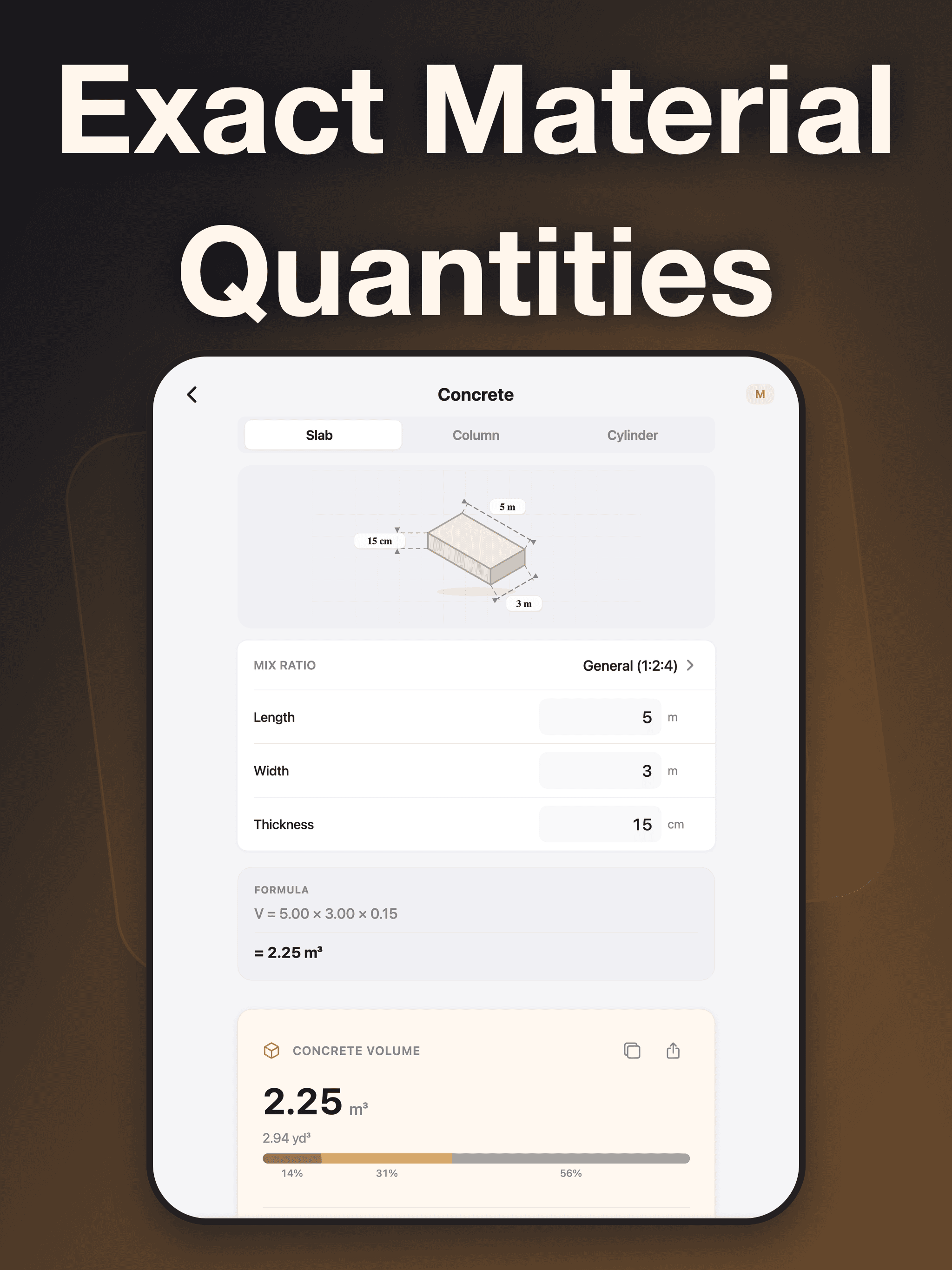 Construction Calculator & Cost screenshot 9