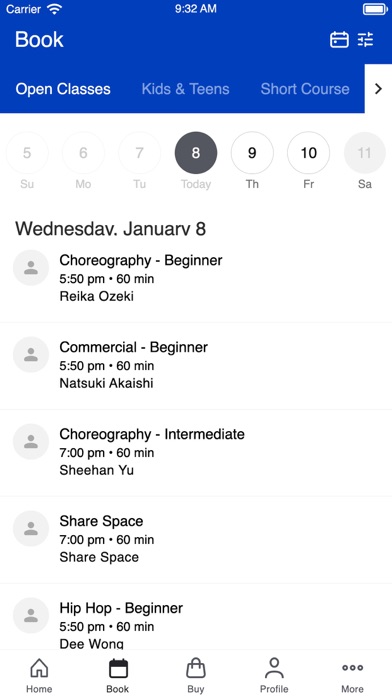 O2 Dance Studio Screenshot