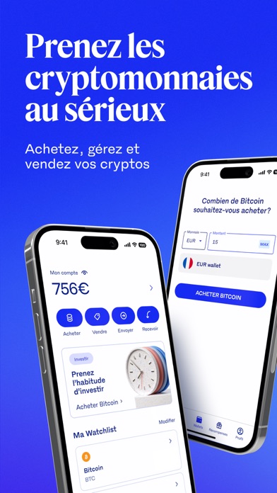 Screenshot #1 pour Luno: Bitcoin & Cryptomonnaies
