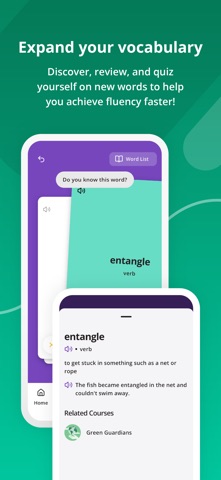 English App screenshot