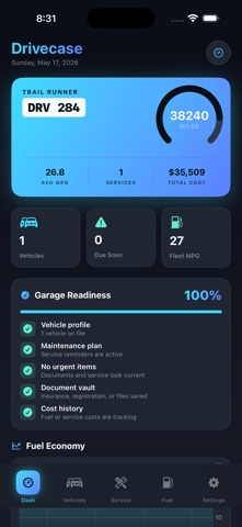 Drive Case screenshot