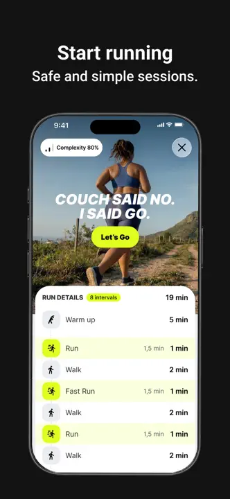 iRun. Couch to Runner : capture d’écran 5 sur 9
