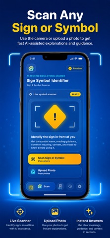 Sign & Symbol Identifier iPhone screenshot