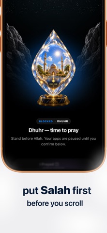 Salaha : Salah Lock & Focus Screenshot 2 of 8