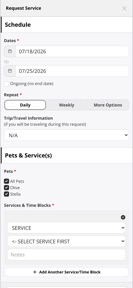 CutiePaws Pet Sitting screenshot