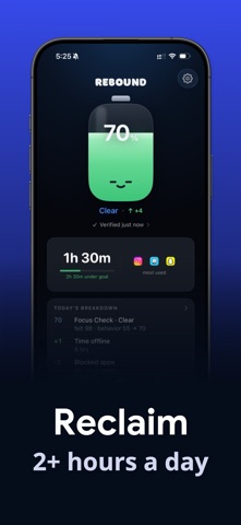 Rebound: App Blocker screenshot