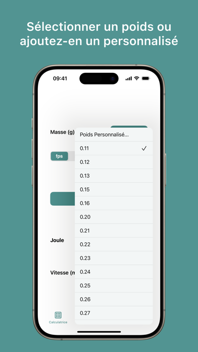 Screenshot #2 pour AirsoftCalculator