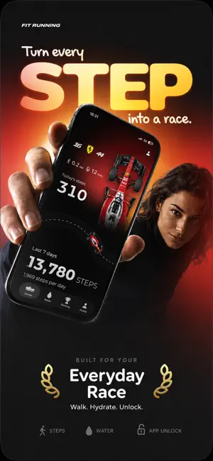 Fit Running: Walk to Unlock screenshot 1