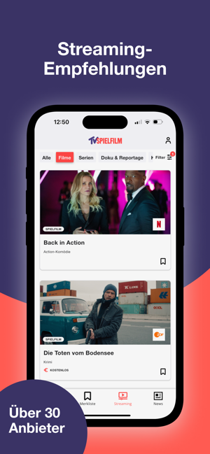 TV SPIELFILM - TV Programm Screenshot