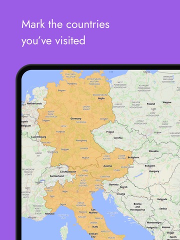 BeenGo: Journey Map iPad screenshot