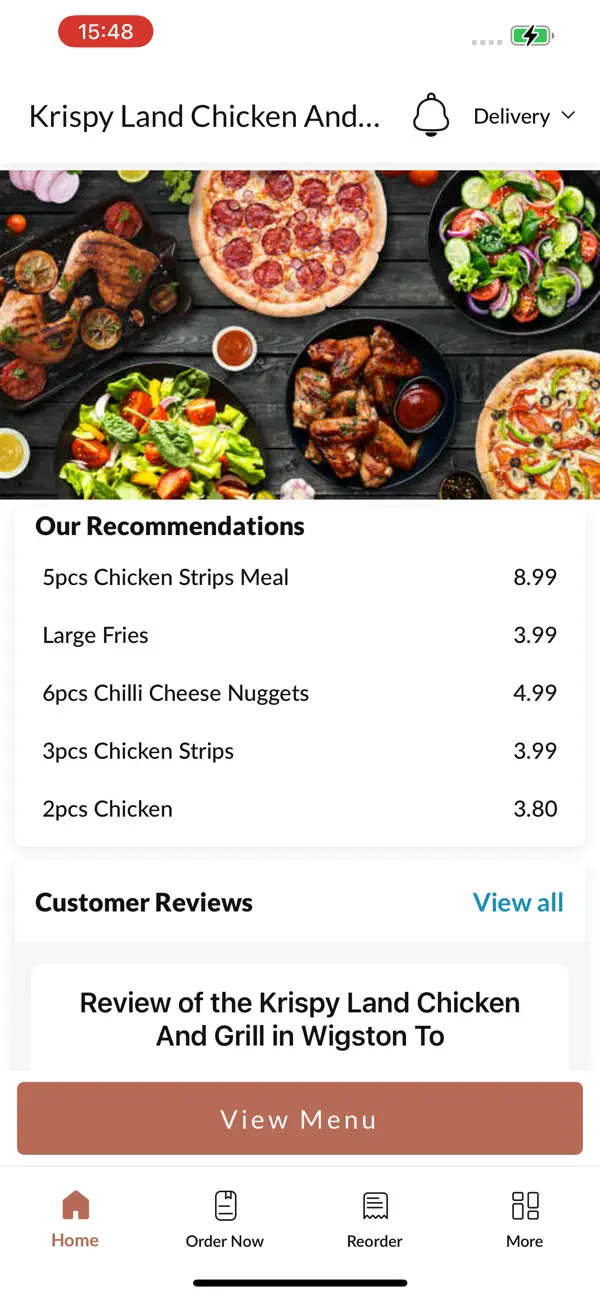 Screenshot #2 pour Krispy Land Chicken And Grill
