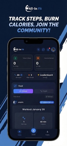 All-in Fit iPhone screenshot