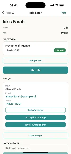 Afkrydsning screenshot 1