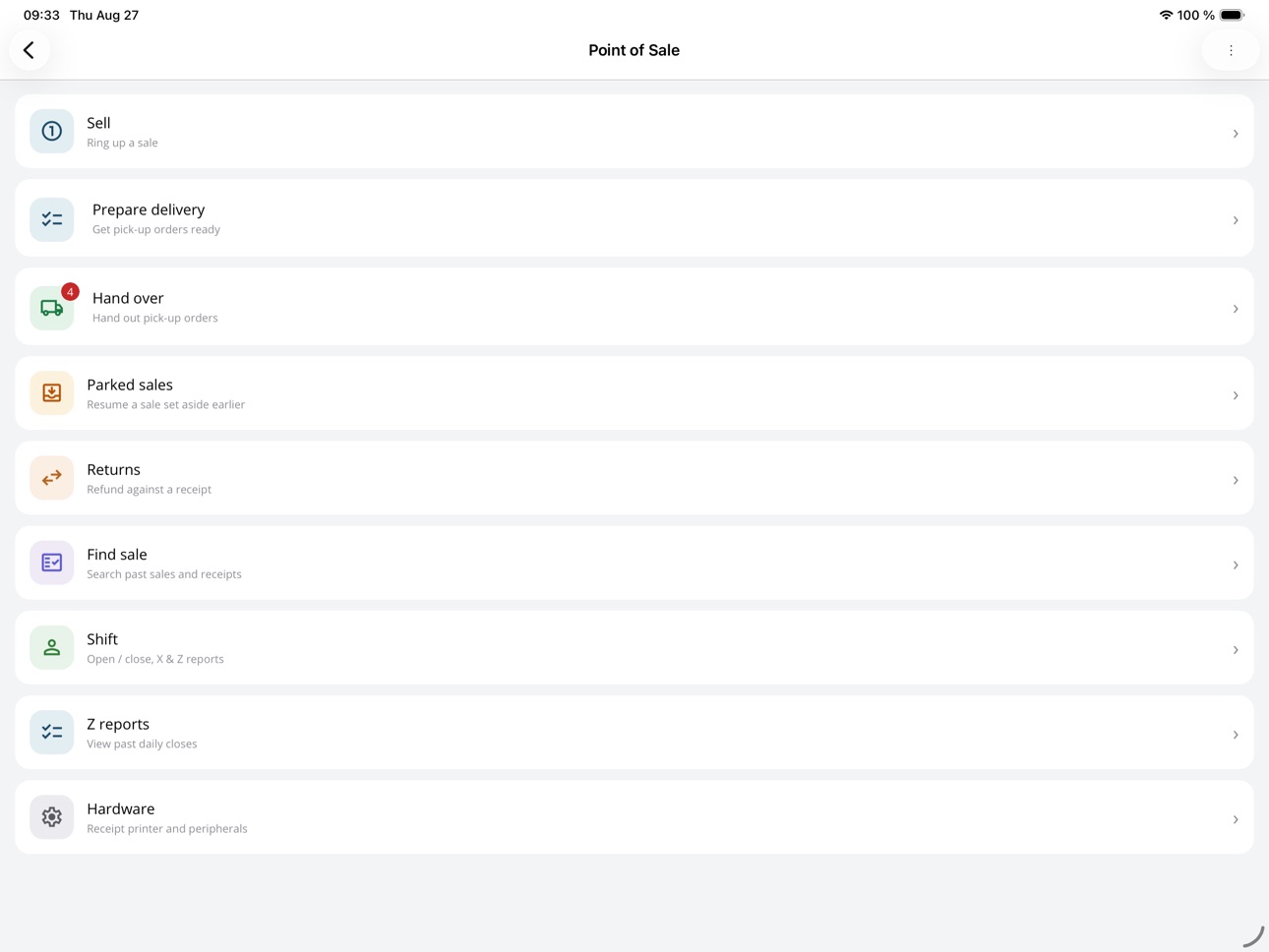Screenshot 7 of Vossix POS