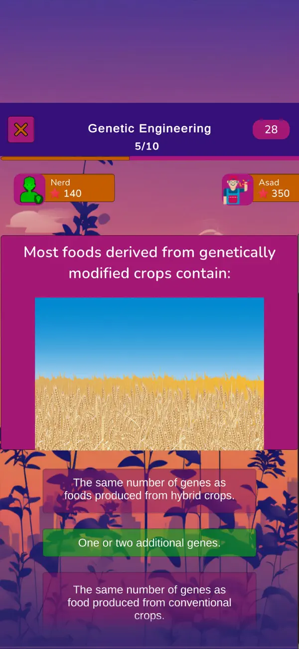 Screenshot #2 pour Biotech Quiz