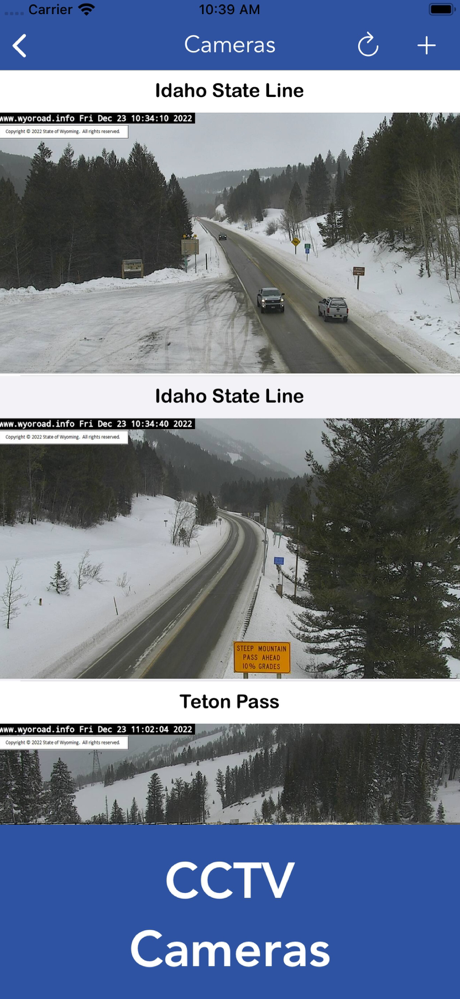 Wyoming Road Conditions screenshot 2