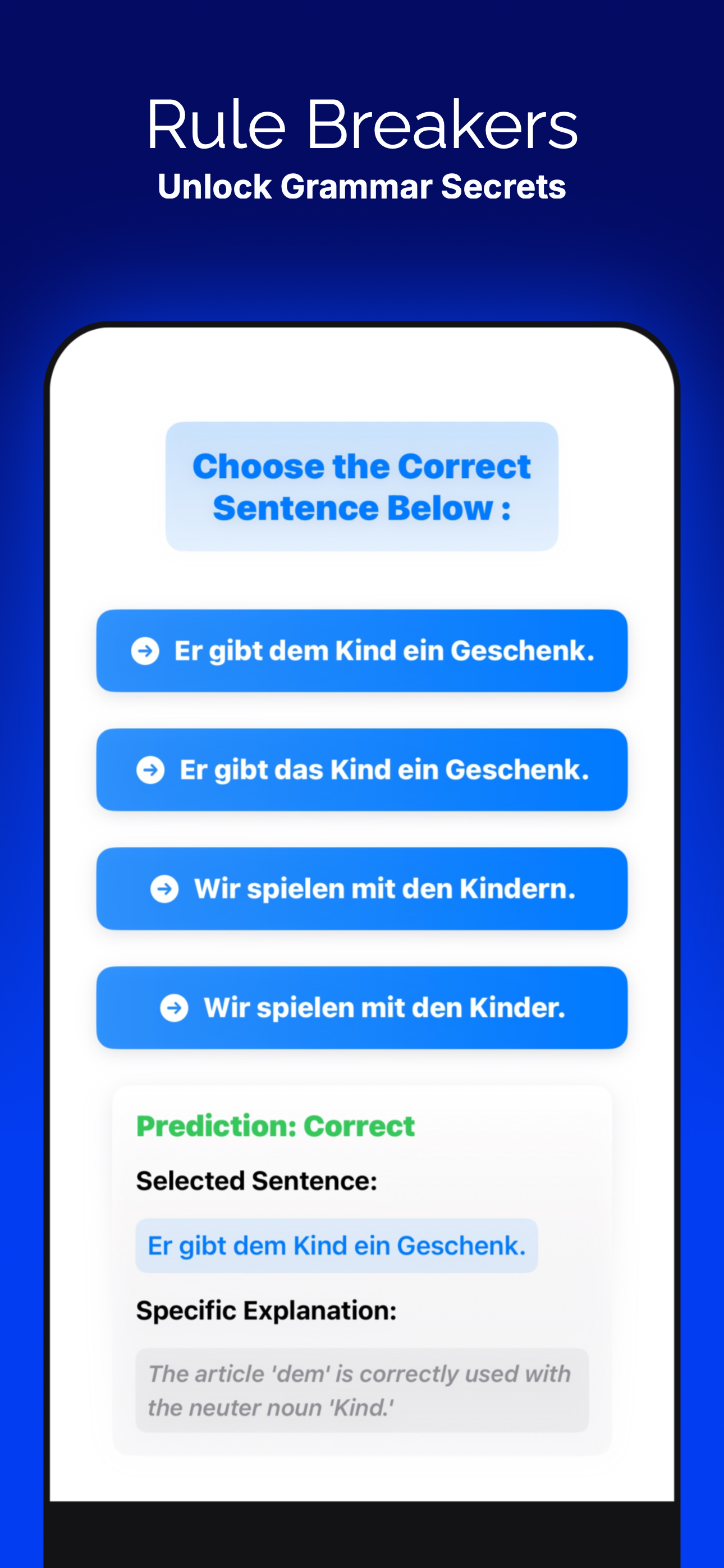 German Grammar B1 screenshot 6