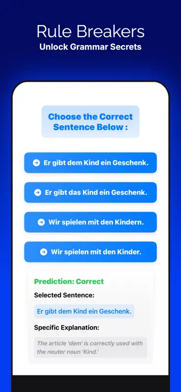 German Grammar B1 screenshot 6 of 9