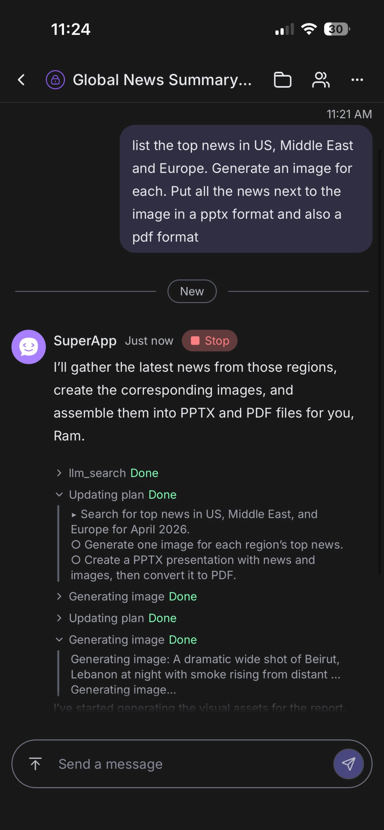 SuperApp Chat screenshot 7
