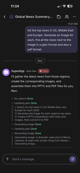 SuperApp Chat Screenshot 7 of 10