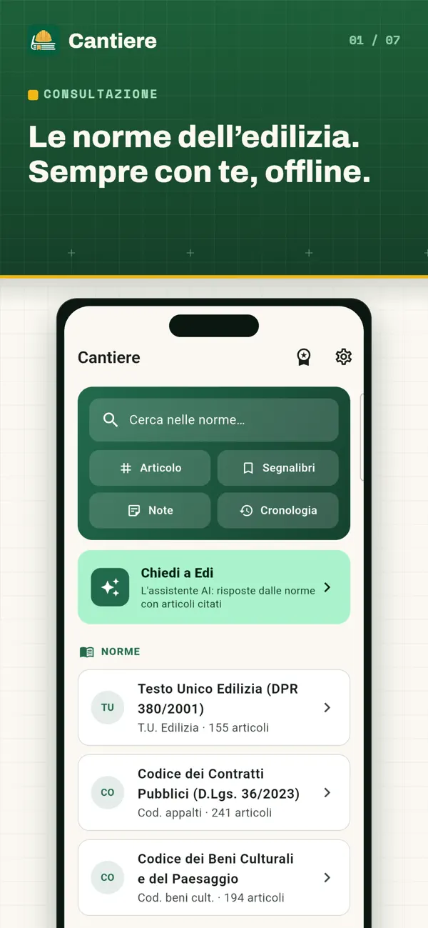 Screenshot #1 pour Cantiere