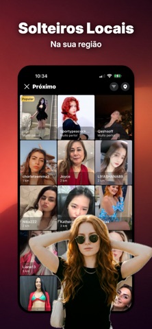 Vídeo Chat, Namoro - Minglify iPhone screenshot 7