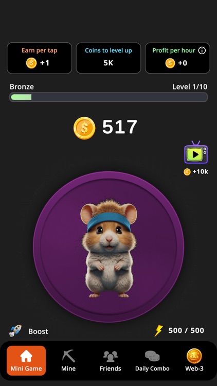 Hamster Mini Game Combo