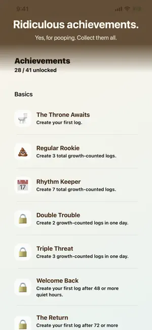 PoopTap: Poop Tracker & Log screenshot 4