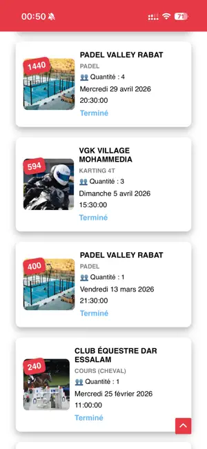 MGP - Réservation d'activités screenshot 4