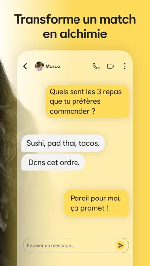 Capture d'écran de Bumble: Rencontre, Tchat, Amis sur iPhone 5