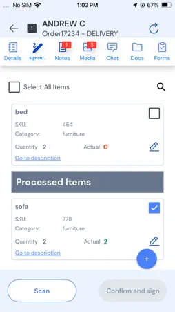 DispatchTrack Mobile screenshot 6