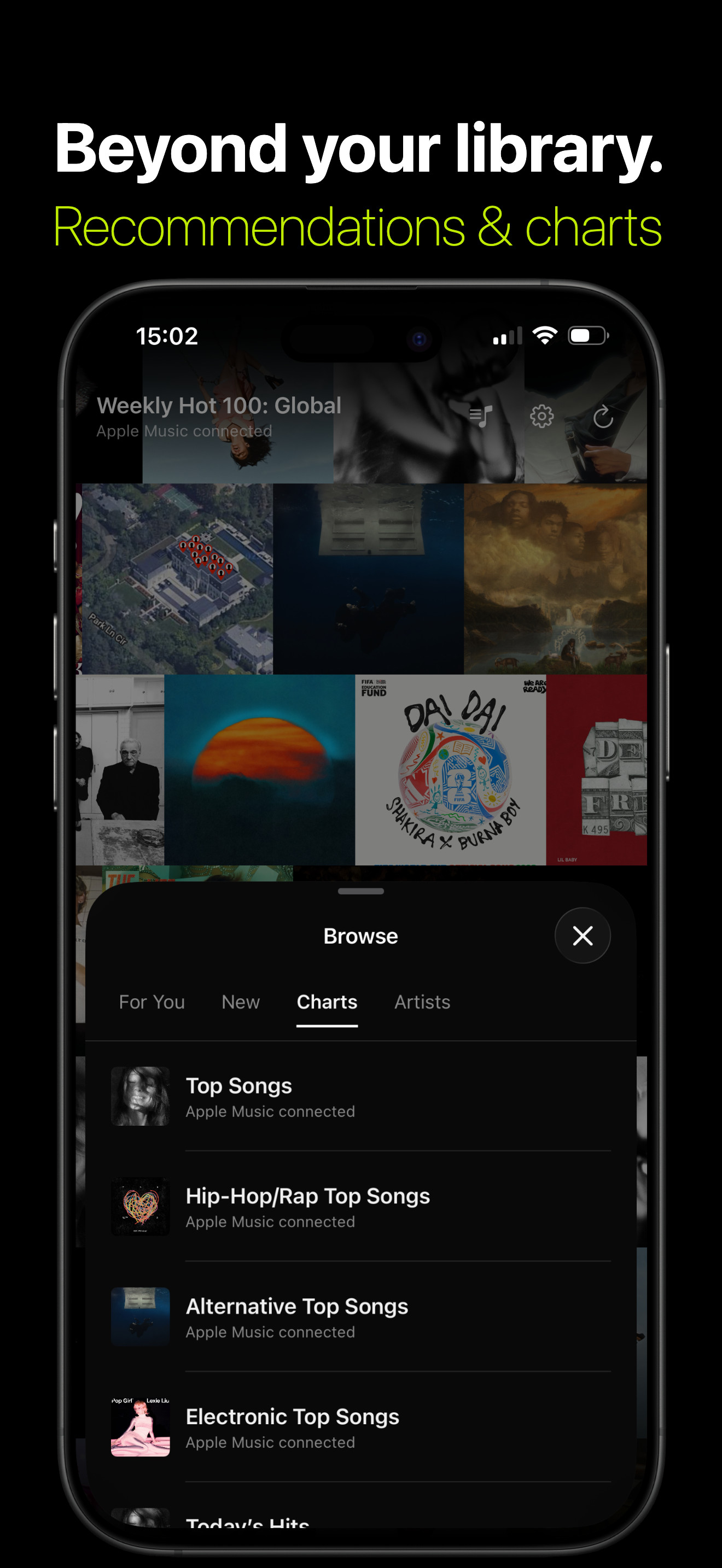 Drift: Visual Music Player screenshot 5